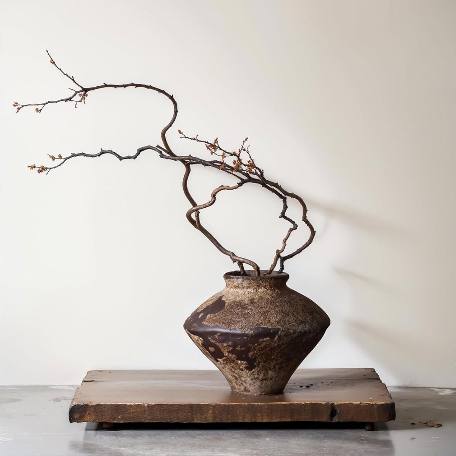 Centerpiece Vase Tall - Wabi Sabi Roestige Vintage Vaas, 16