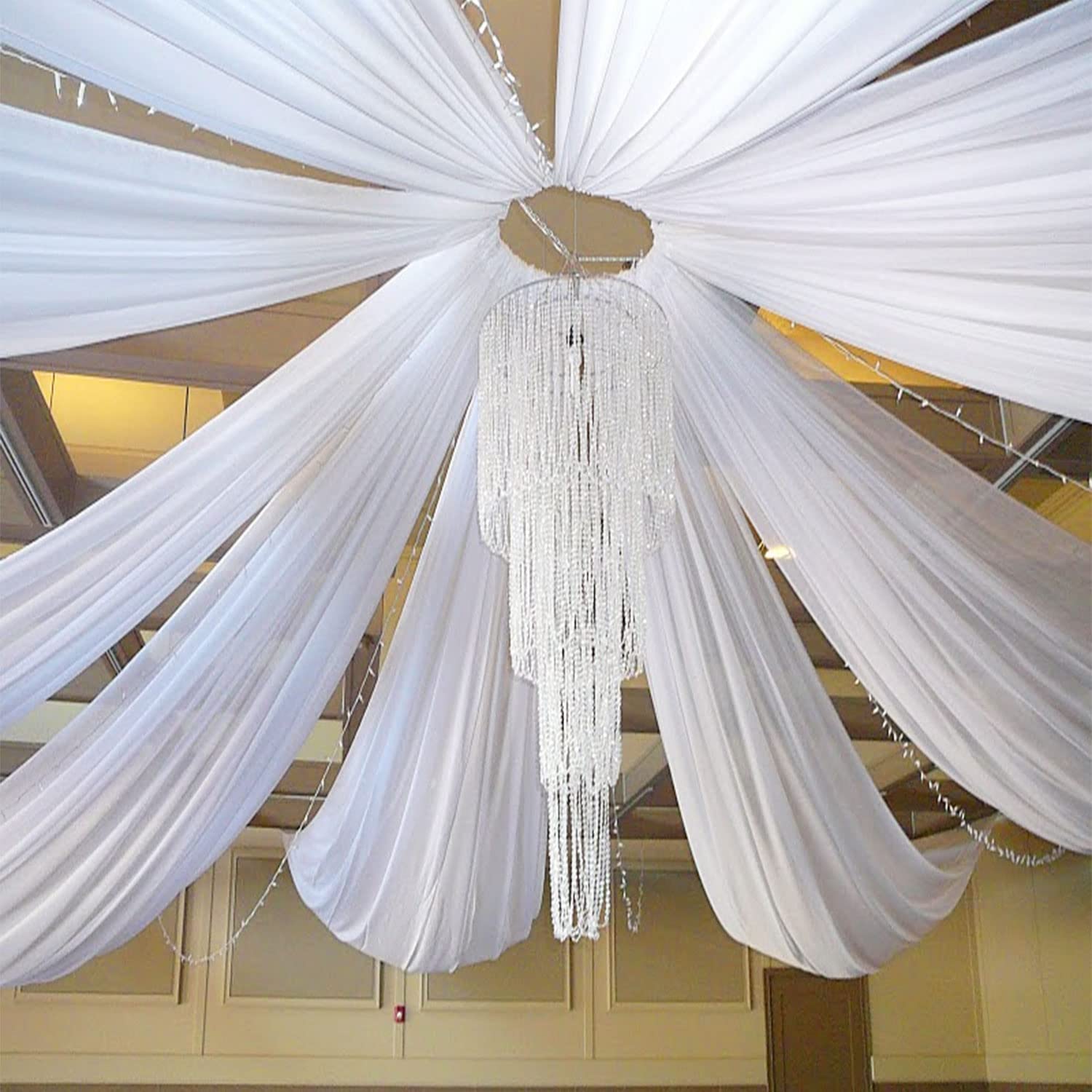 Wedding Ceremony Supply - Bruiloft Boog Plafond Gedrapeerd Dak Decor
