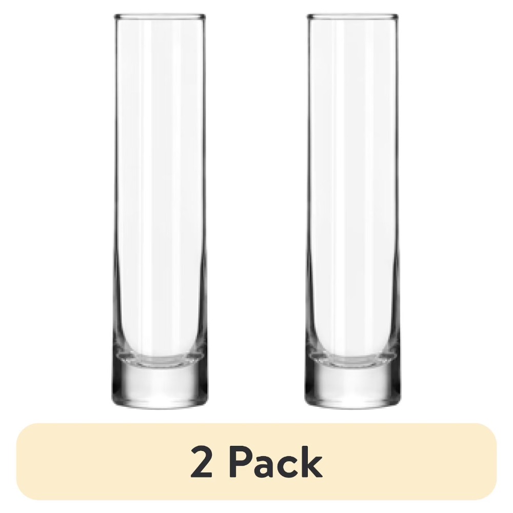 Centerpiece Vase Tall - Glazen cilindervormige vaas voor bloemen, decoratie