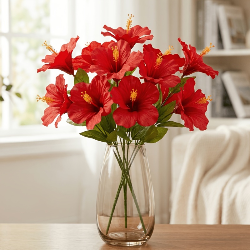 15 bloemen = 3 boeketten kunst - Centerpiece Vase Tall recensie en prijs
