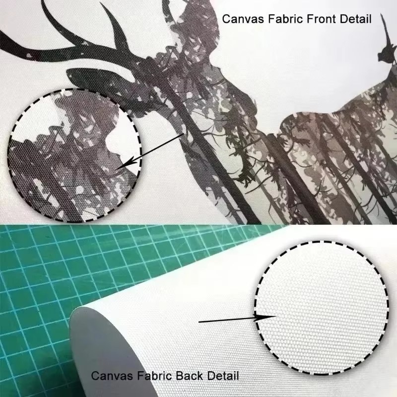 Grote frameloze canvas kunstpr - Centerpiece Vase Tall recensie en prijs