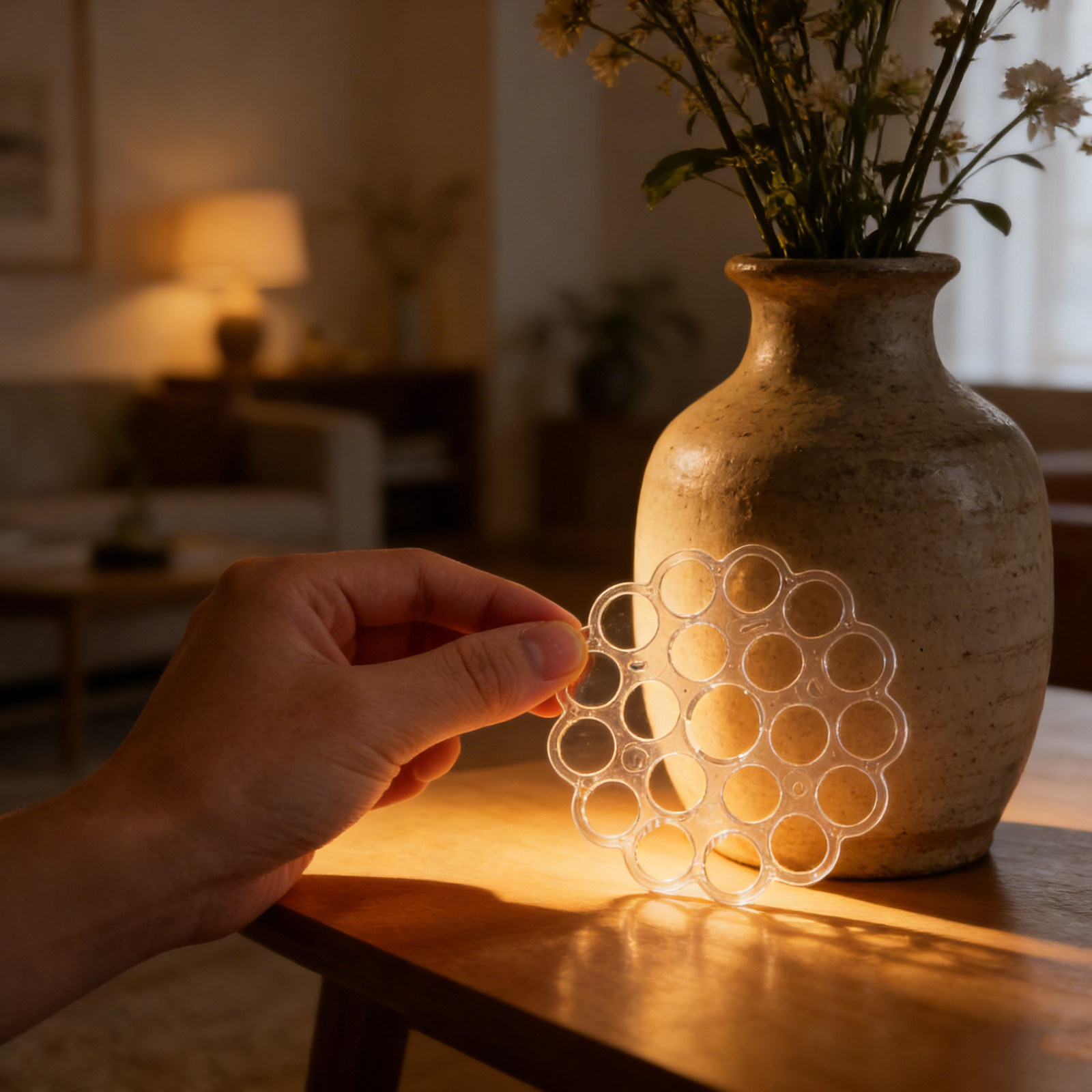 2 Stuks Clear Floral Grid Bloe - Wedding Support recensie en prijs