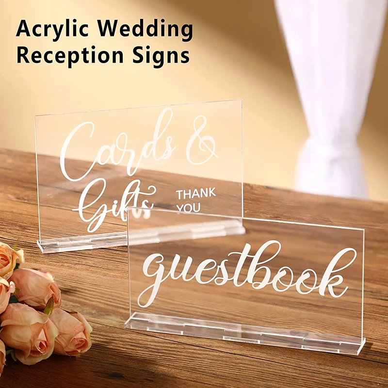 YOMDID 2 stuks rustiek acryl b - Wedding Ceremony Supply recensie en prijs