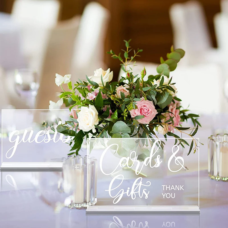 YOMDID 2 stuks rustiek acryl b - Wedding Ceremony Supply recensie en prijs