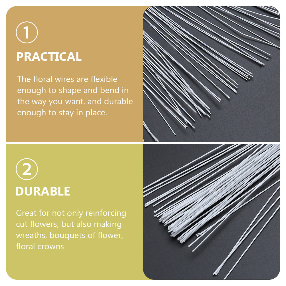 200 stuks papieren bloemstelen - Wedding Floral Supply recensie en prijs