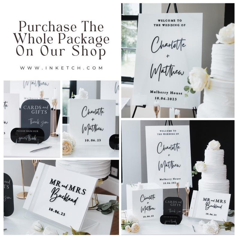 Witte kaartendoos voor bruilof - Personalized Guest Book recensie en prijs