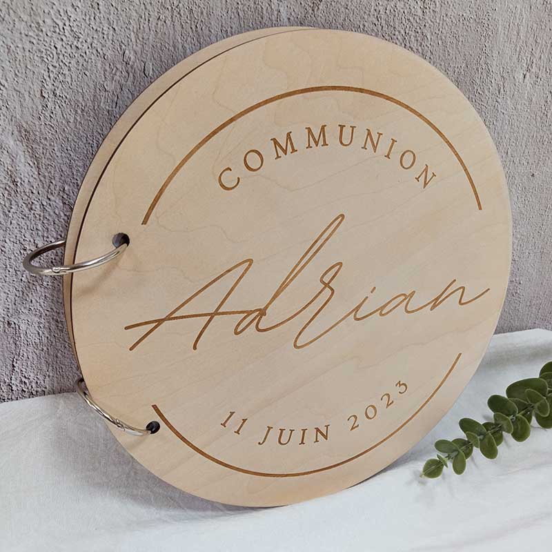 Gepersonaliseerde Houten Gaste - Personalized Guest Book recensie en prijs