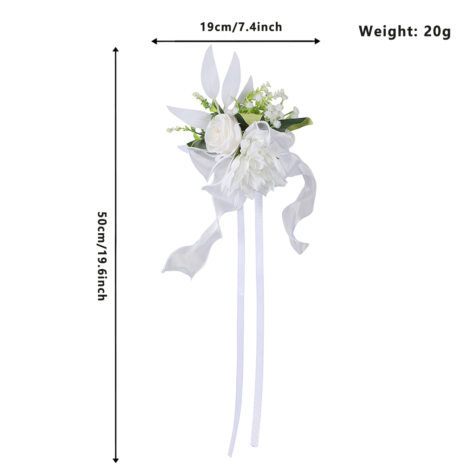 Kunstbloemen Bruiloftsautodeco - Wedding Ceremony Supply recensie en prijs