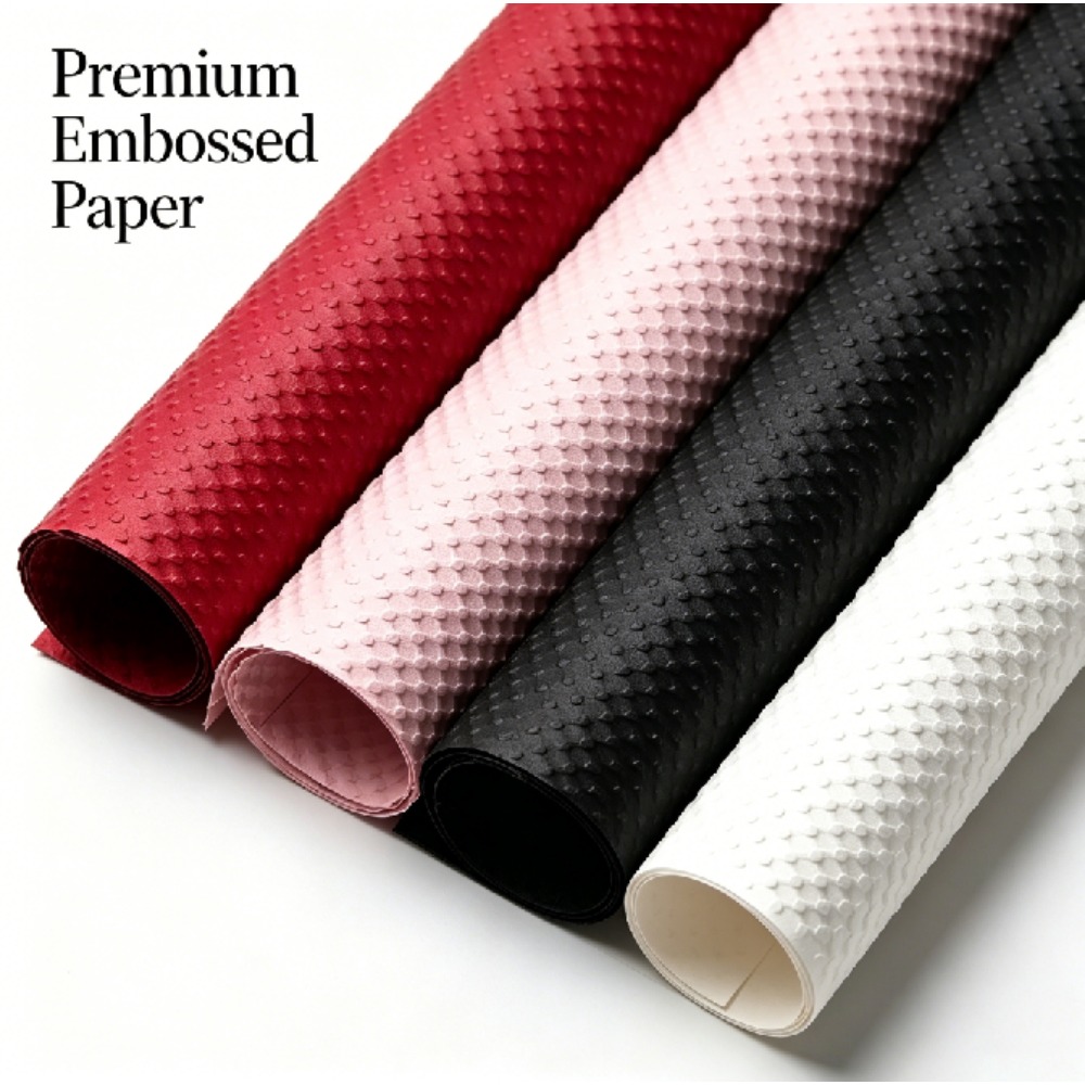 3D Dot Embossed Floral Wrap Pa - Wedding Floral Supply recensie en prijs