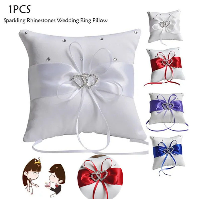 1 Stuks 10*10 Cm Fonkelende St - Ring Bearer Pillow recensie en prijs