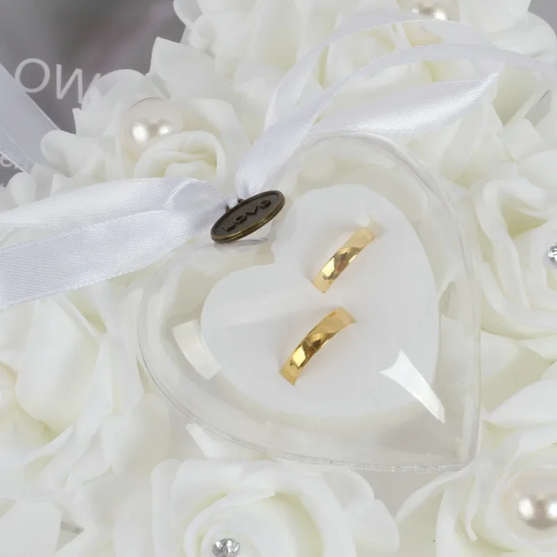 Witte Ringdrager Kussen Kussen - Ring Bearer Pillow recensie en prijs