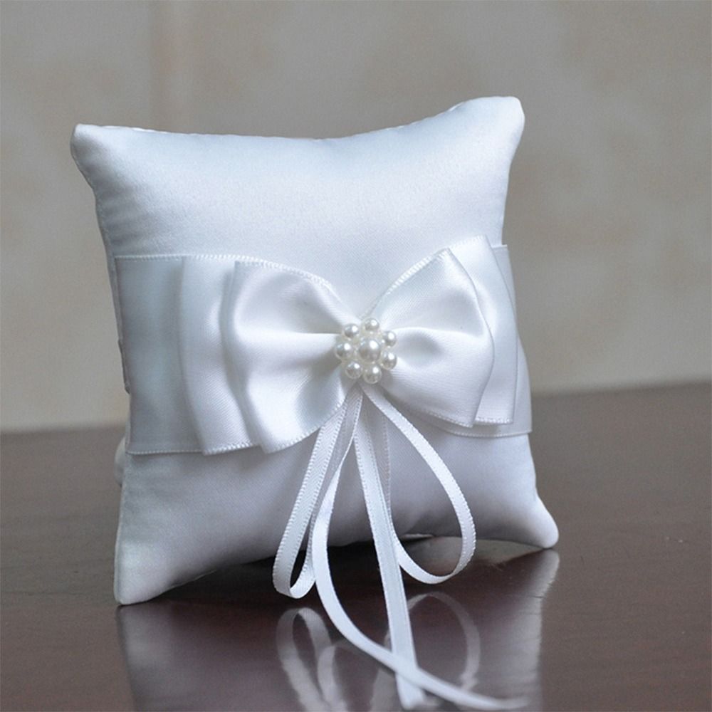15*15cm 20*20cm Ringkussen Wit - Ring Bearer Pillow recensie en prijs