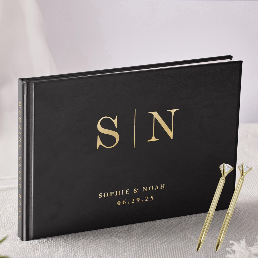 Gepersonaliseerde bruiloft gas - Personalized Guest Book recensie en prijs