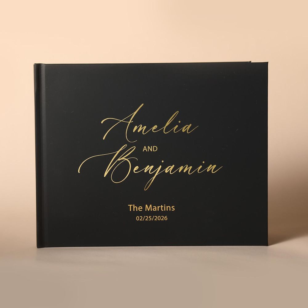 Gepersonaliseerde bruiloft gas - Personalized Guest Book recensie en prijs