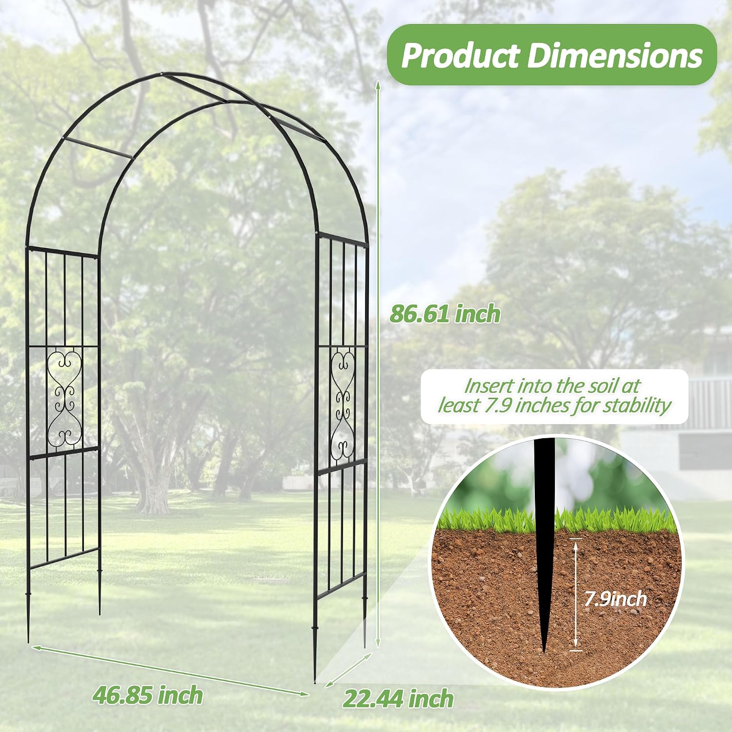 Metalen tuinboog, pergola, pla - Wedding Support recensie en prijs