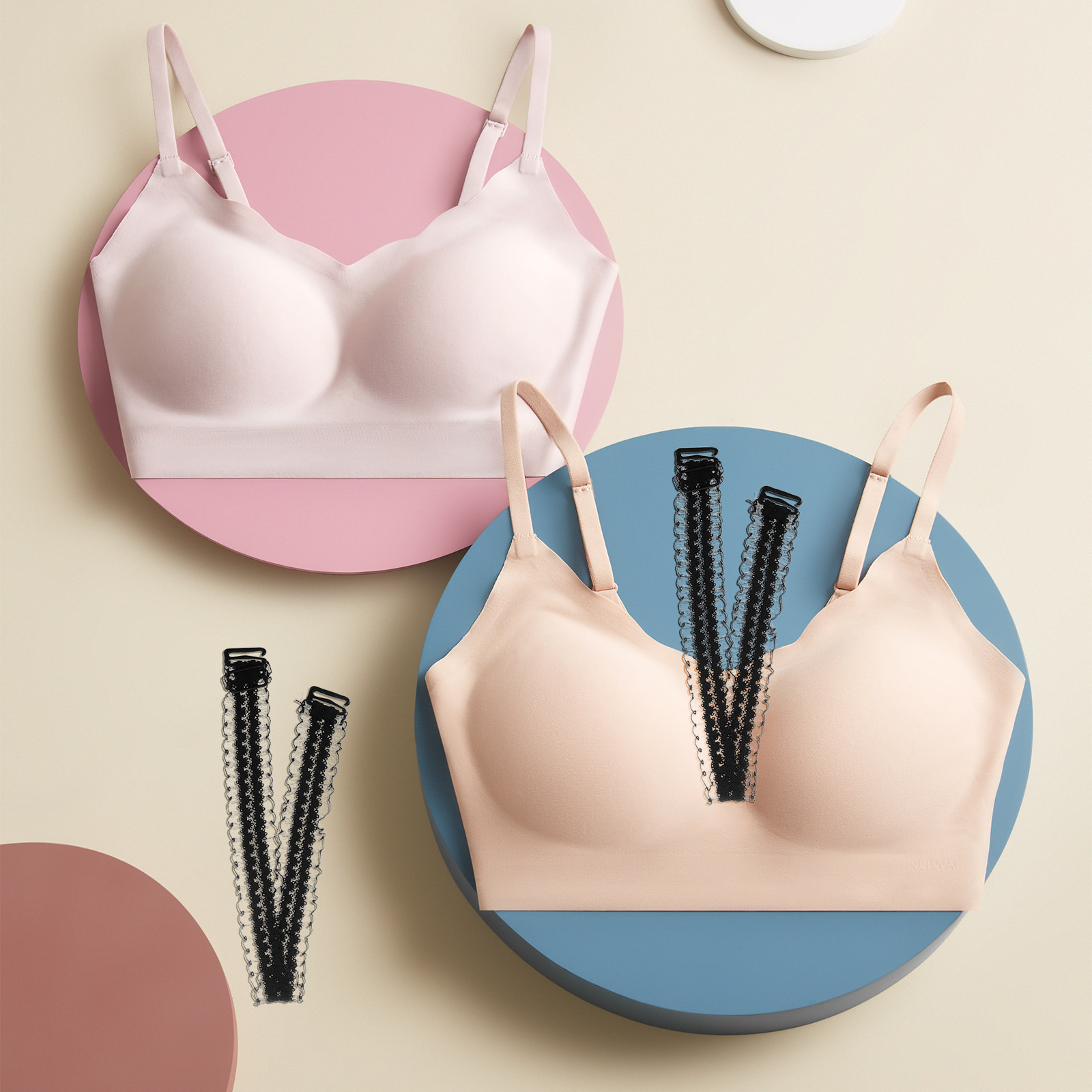 3 paar elegante kanten verstel - Wedding Support recensie en prijs