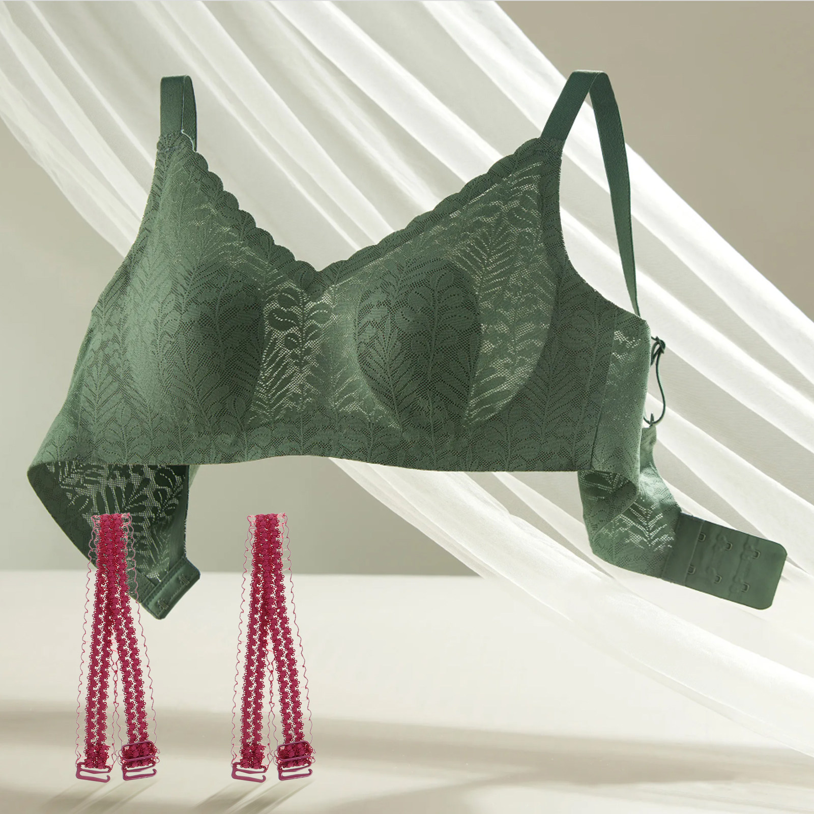 3 paar elegante kanten verstel - Wedding Support recensie en prijs