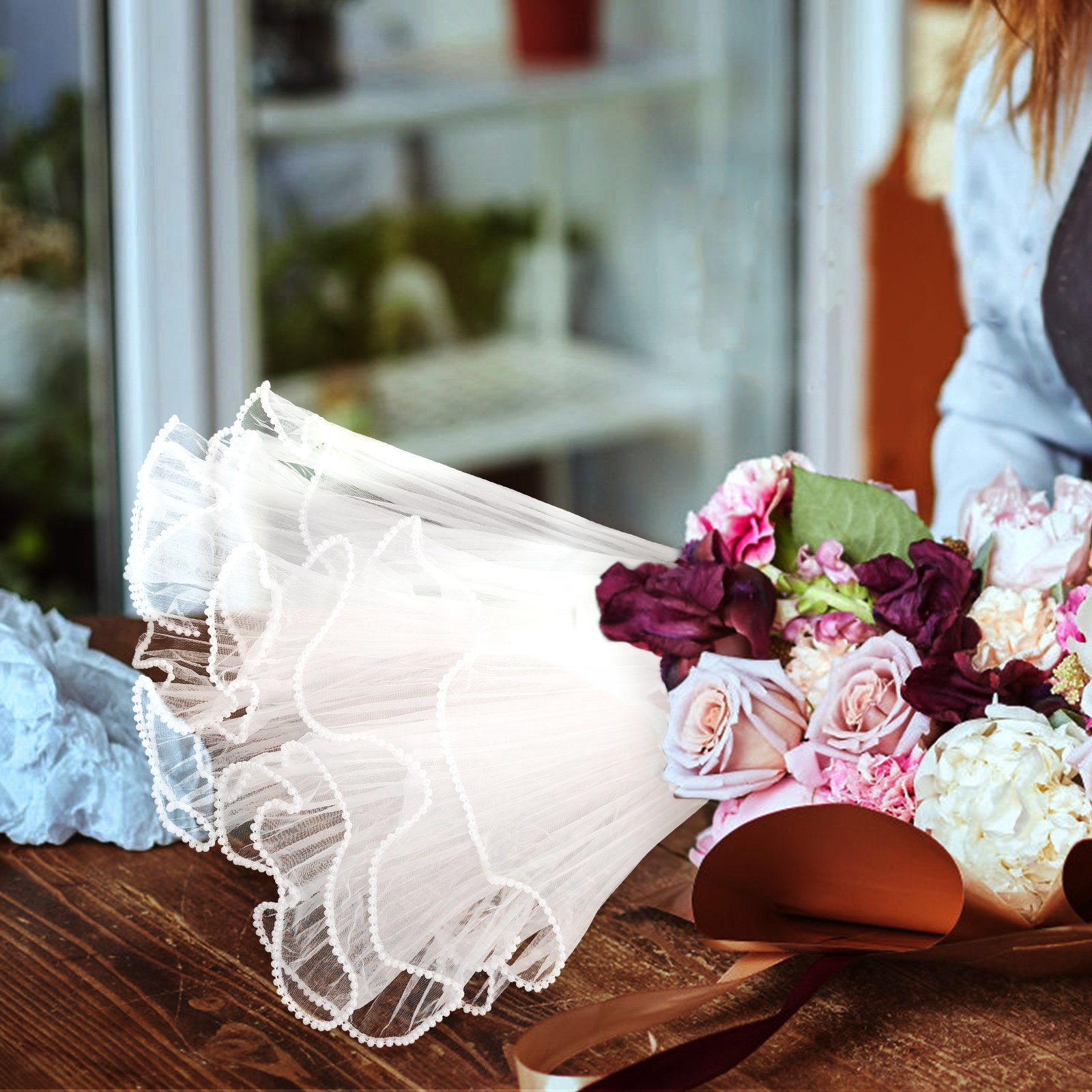 Parelgaas Bloemverpakkingsnet  - Wedding Floral Supply recensie en prijs