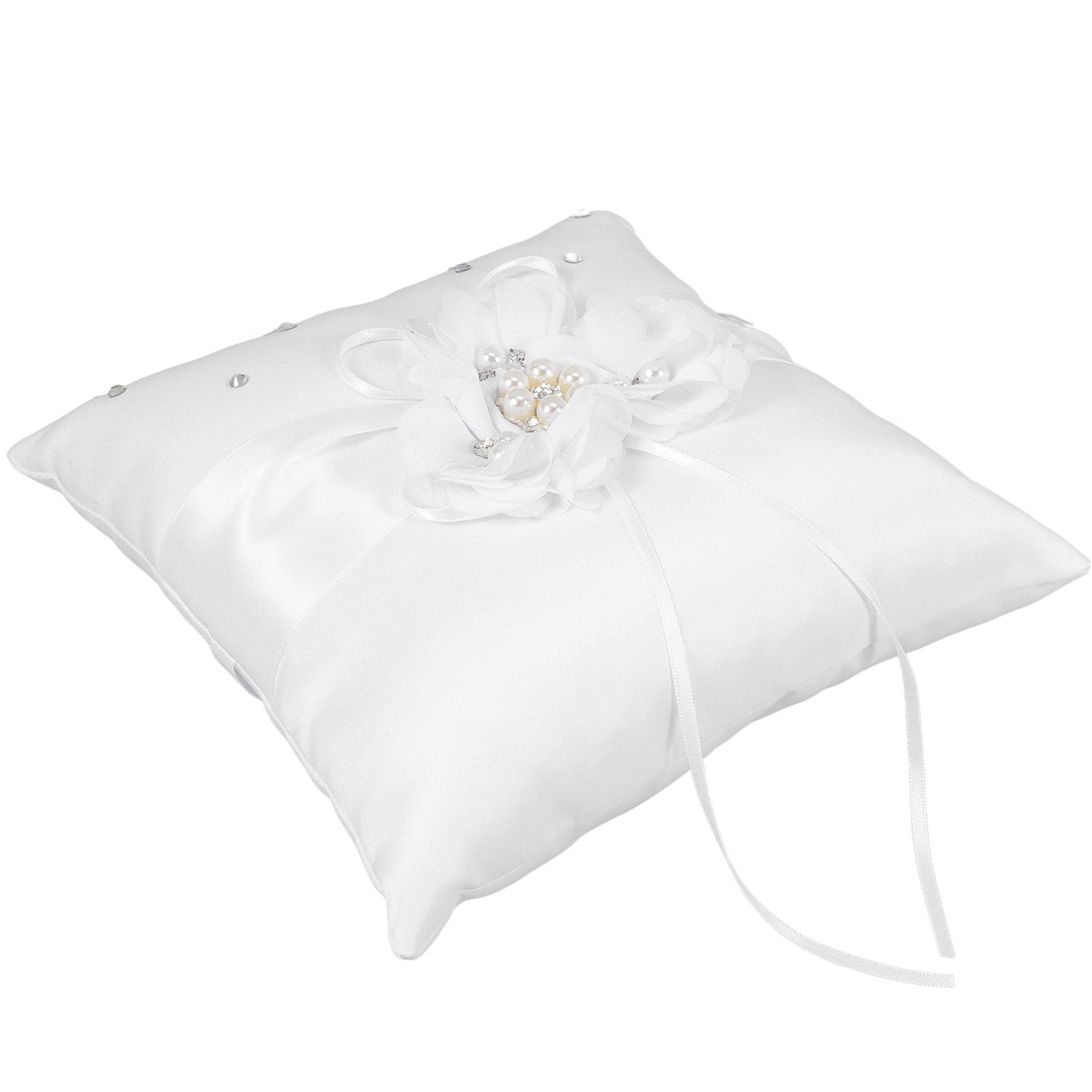 20x20cm Bloem Trouwring Kussen - Ring Bearer Pillow recensie en prijs