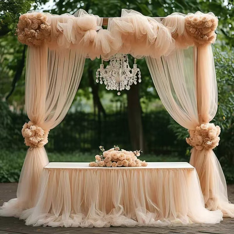 6 meter bruiloft boog draperie - Wedding Ceremony Supply recensie en prijs