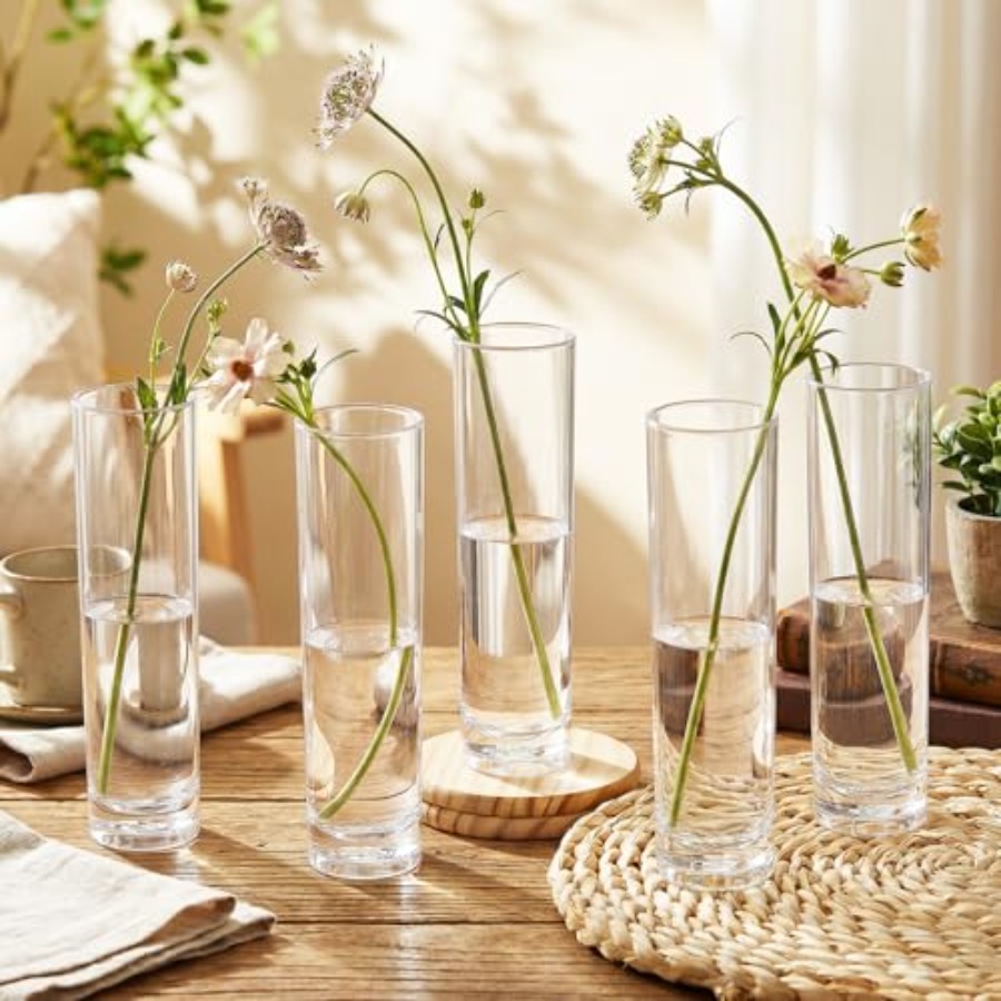 48 stuks acryl cilindervormige - Centerpiece Vase Tall recensie en prijs