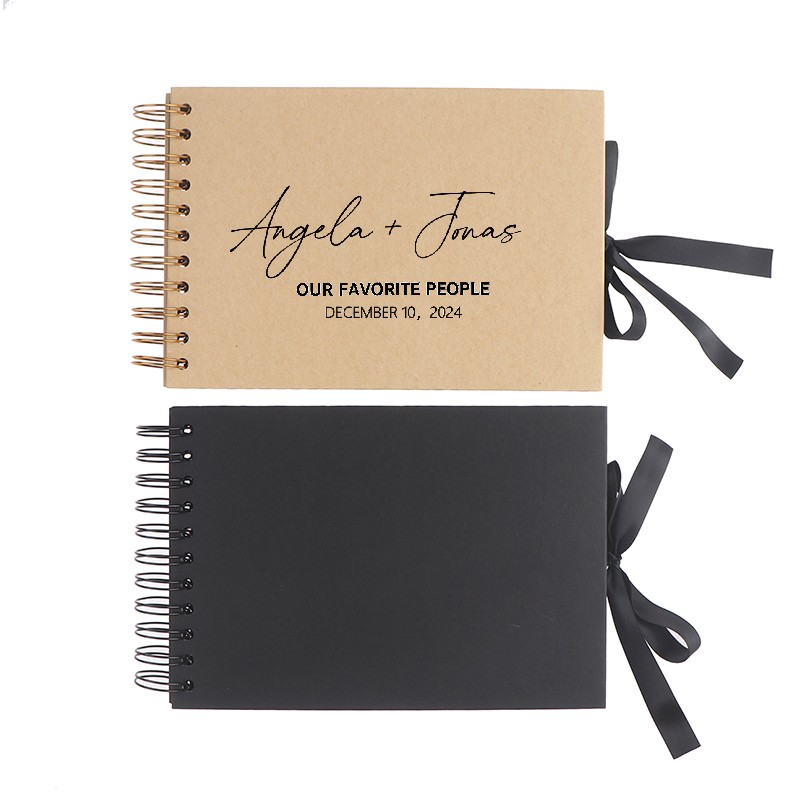 Gepersonaliseerde bruiloft gas - Personalized Guest Book recensie en prijs
