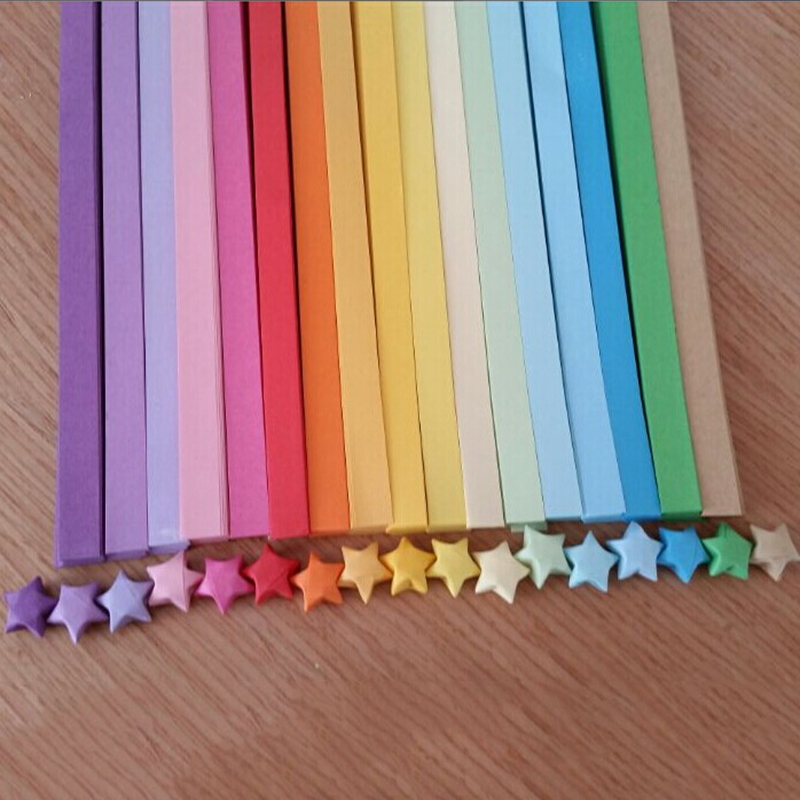 27 kleuren dubbelzijdig origam - Papercraft Supply Ribbon recensie en prijs