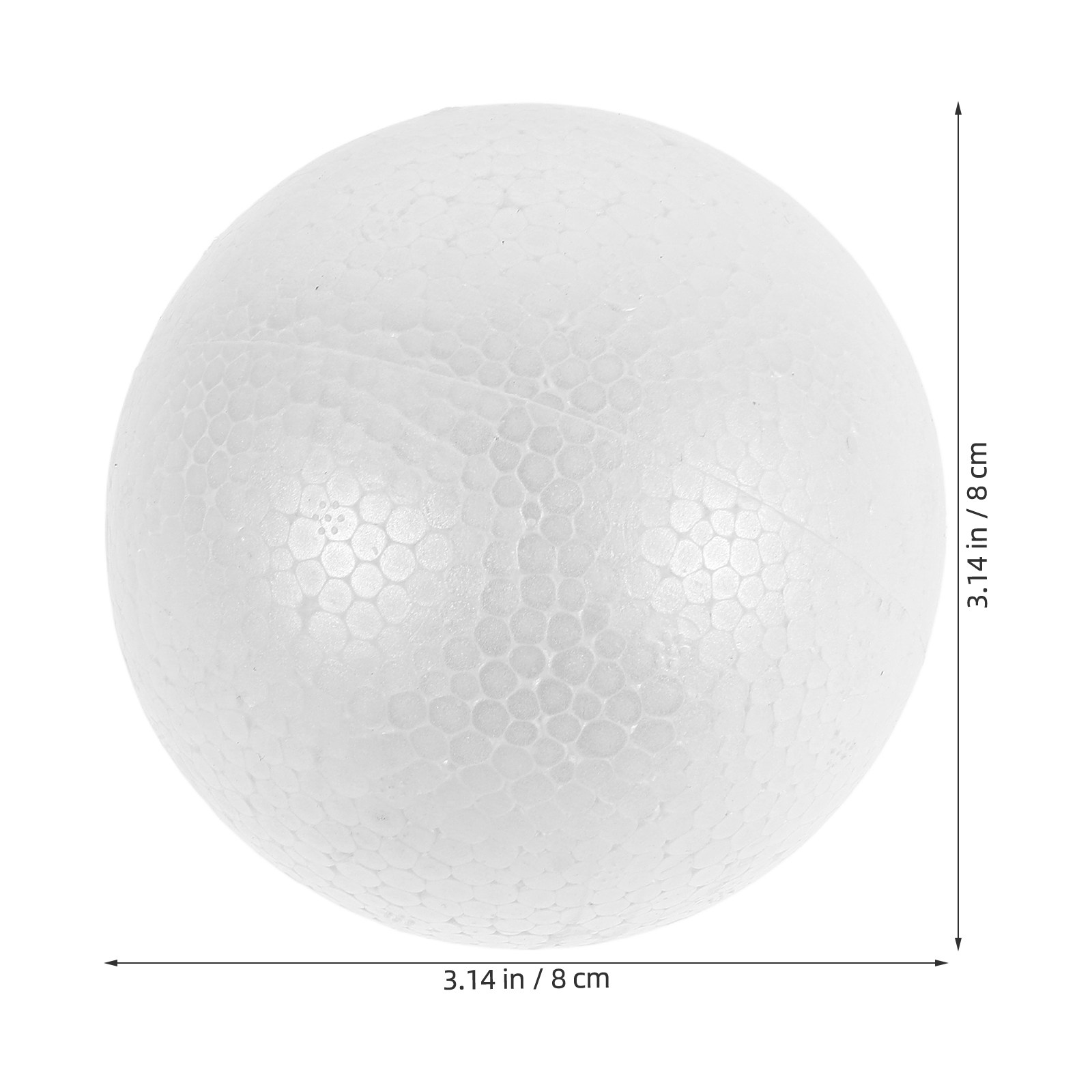 12 Stuks Witte Schuimballen Po - Wedding Floral Supply recensie en prijs
