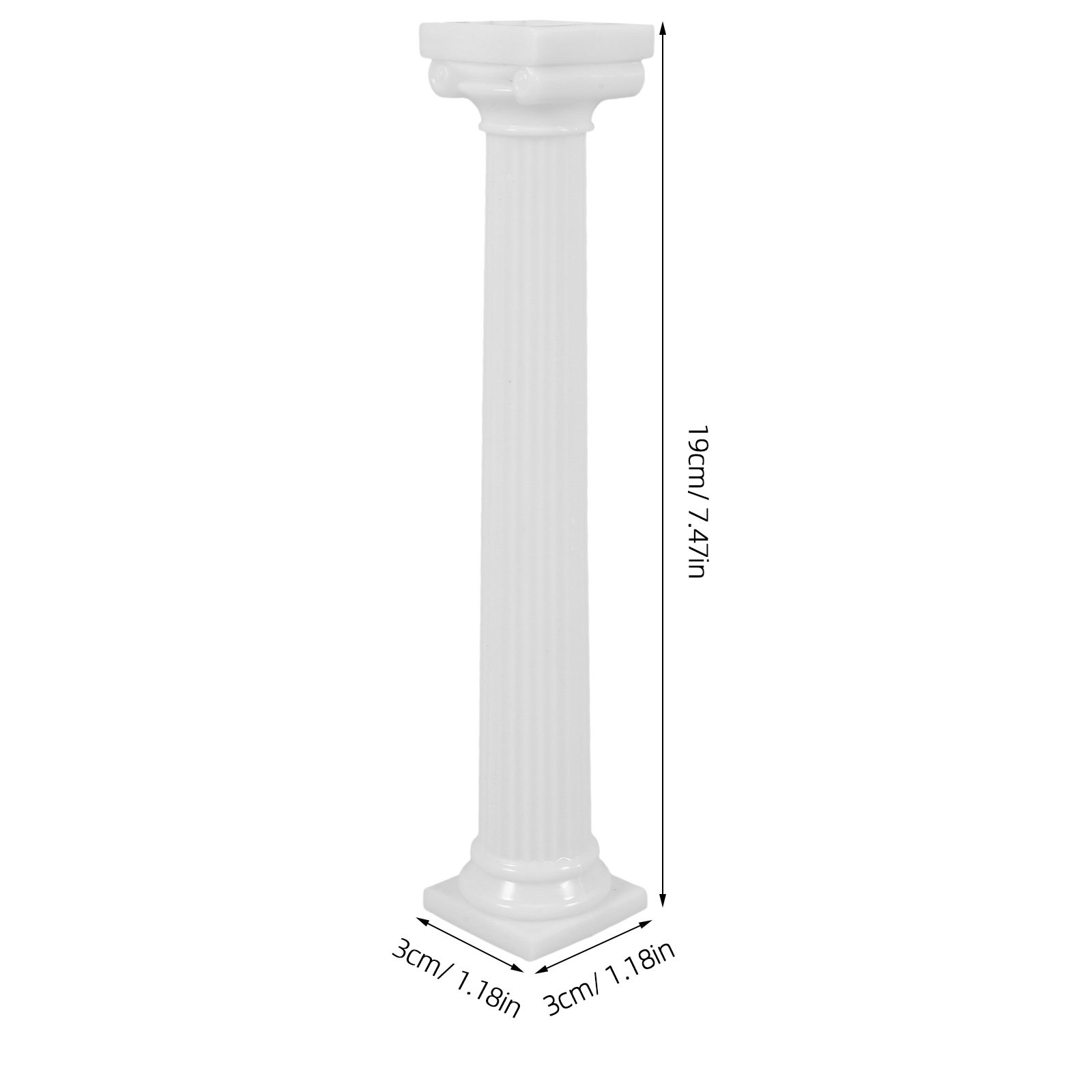 12 stuks Romeinse kolom taarts - Wedding Support recensie en prijs