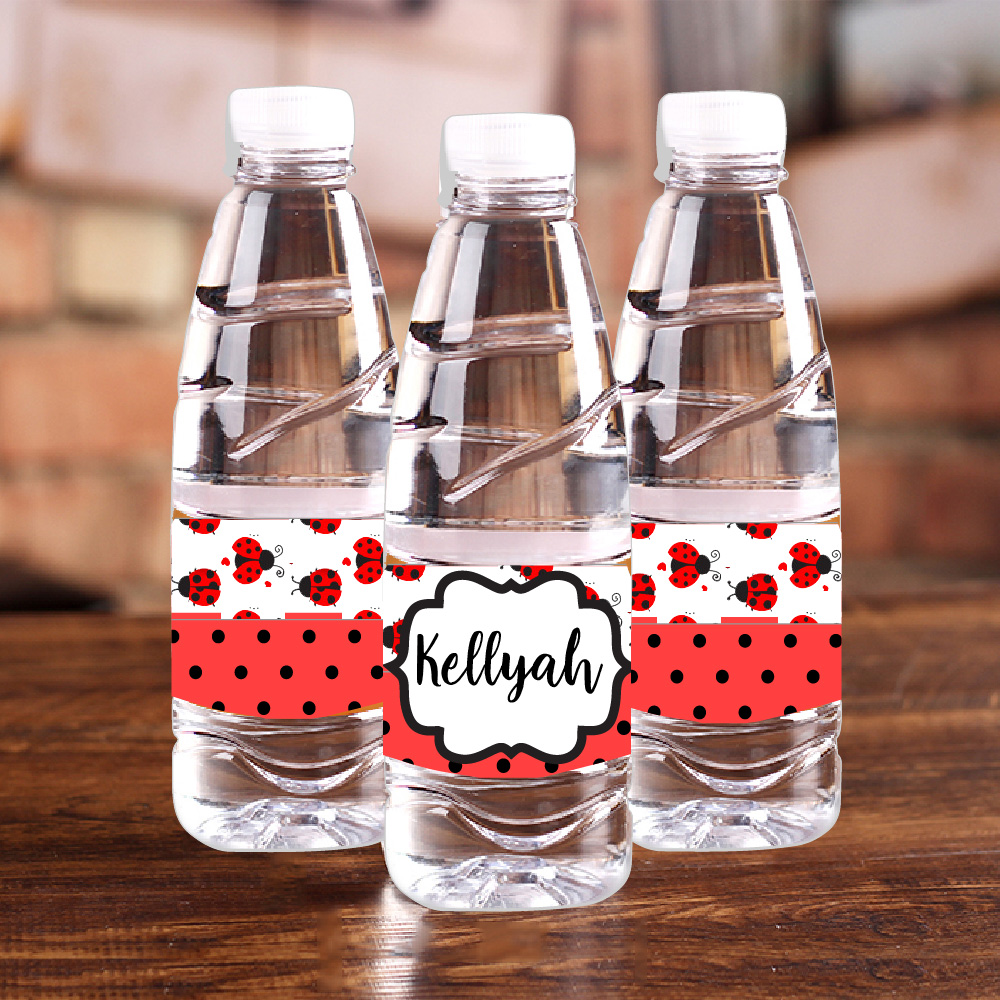 Gepersonaliseerde lieveheersbe - Wedding Water Supply recensie en prijs